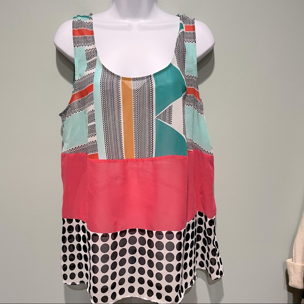 Colorful Tank Top XL